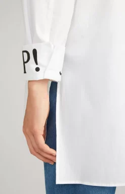 Clearance JOOP! Long Blouse in white