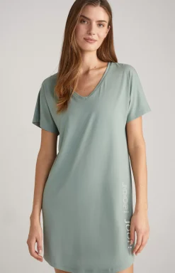 Sale JOOP! Long Loungewear Shirt in Sea Grass mint