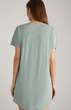 Sale JOOP! Long Loungewear Shirt in Sea Grass mint