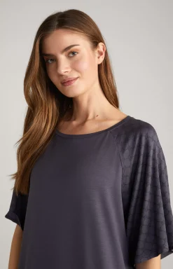 Outlet JOOP! Long Loungewear Shirt in anthracite