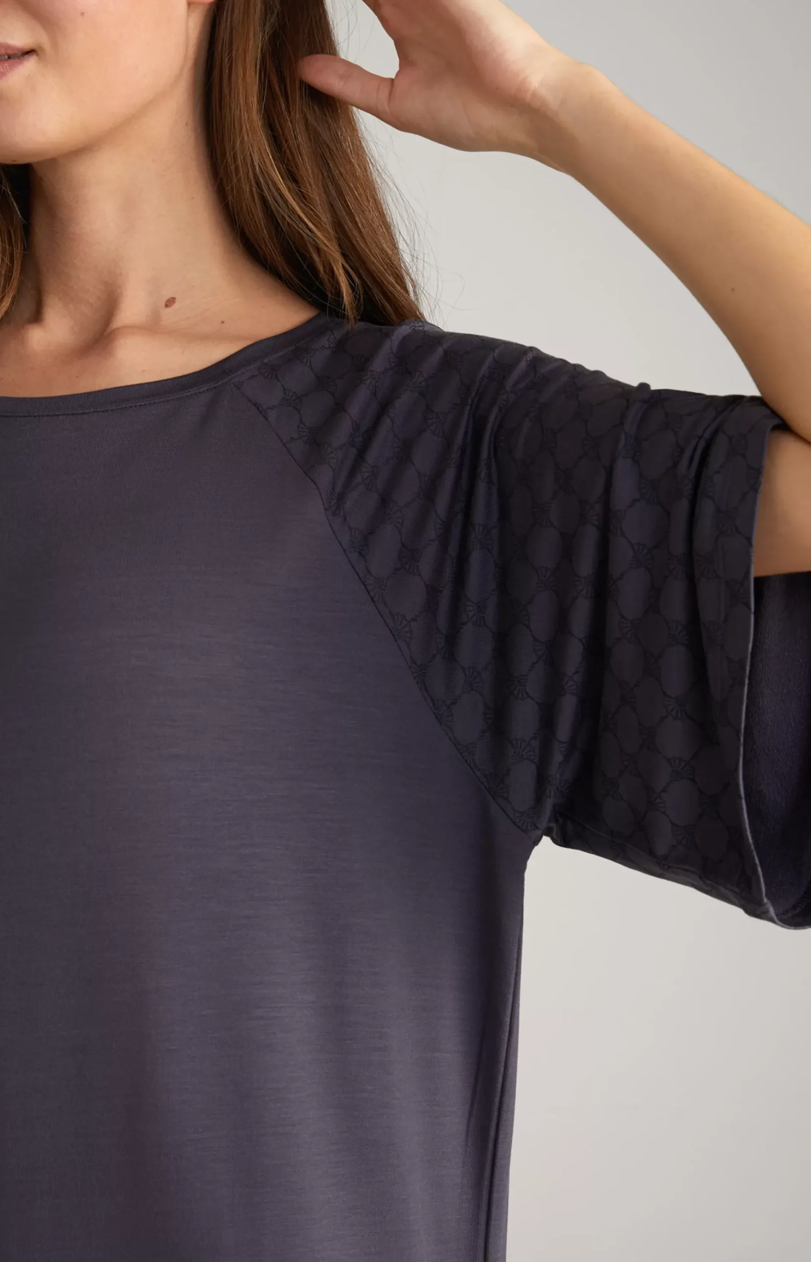 Outlet JOOP! Long Loungewear Shirt in anthracite