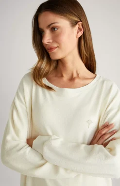 Clearance JOOP! Long Loungewear Sweater in milkshake