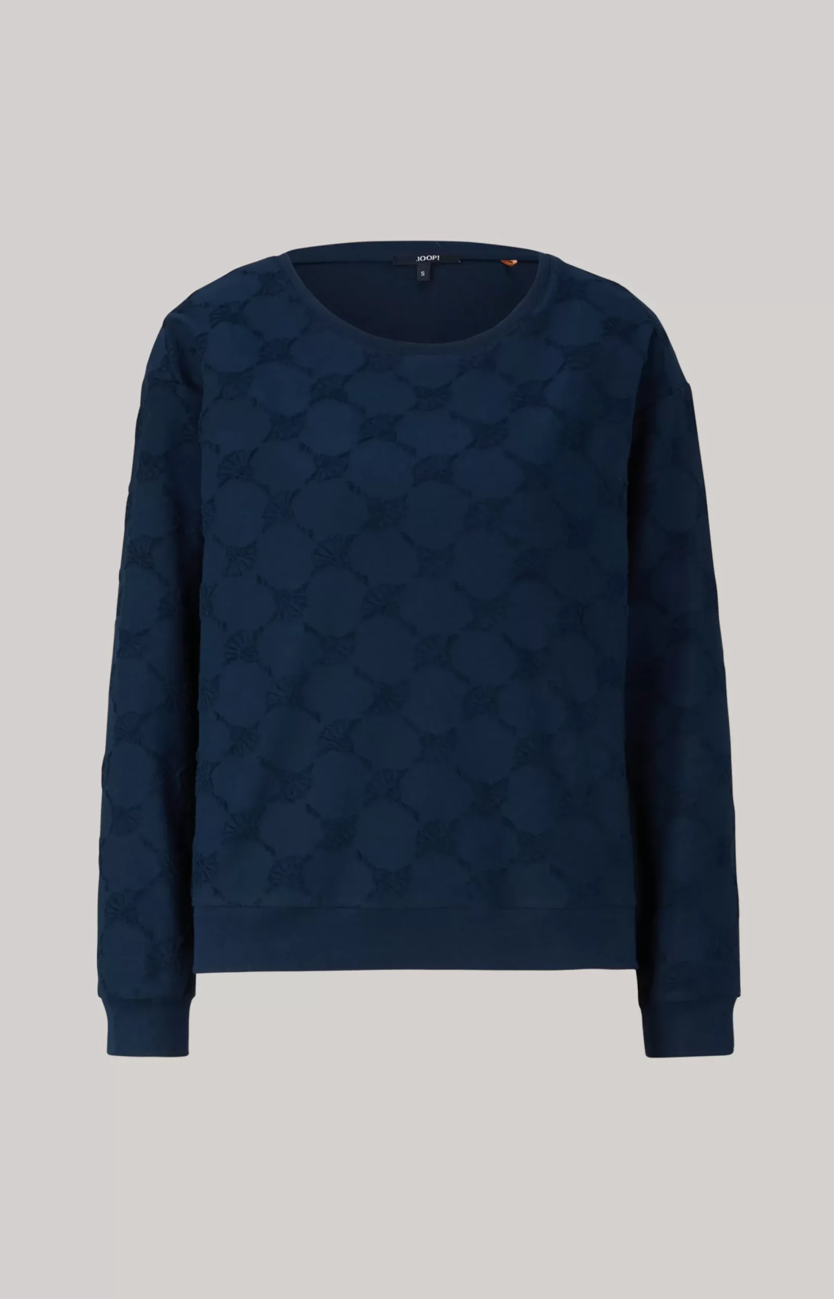 New JOOP! Long-Sleeve Loungewear Top in dark blue