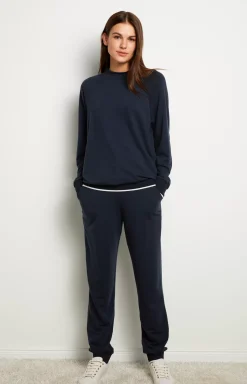 New JOOP! Long-sleeved loungewear top in midnight blue