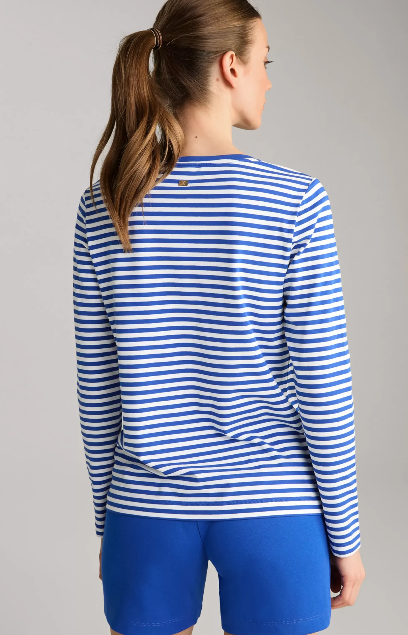 New JOOP! Long-sleeved Shirt in Stripes blue/white