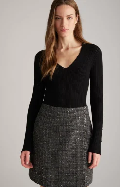 JOOP! Long-sleeved Top in black