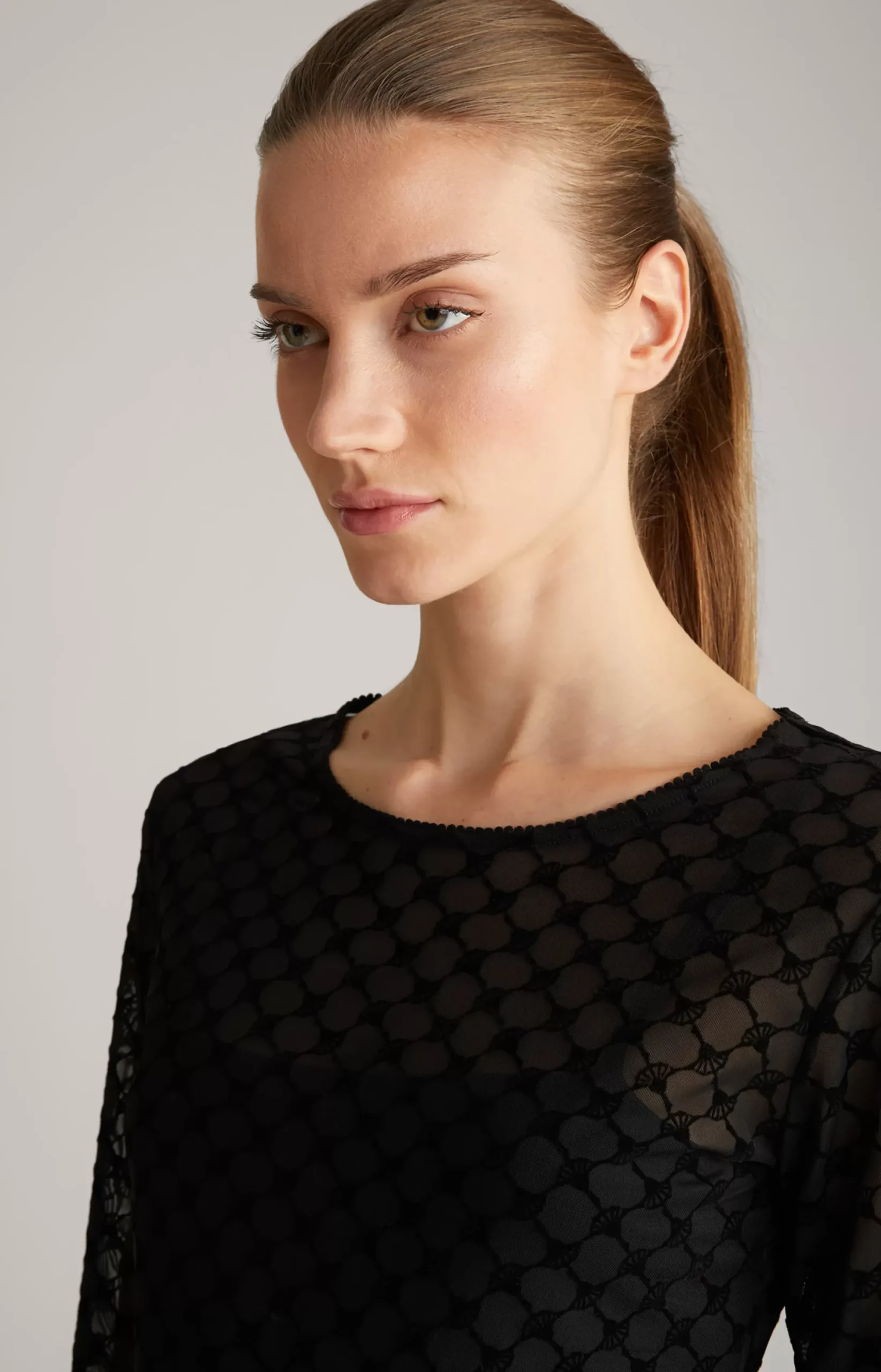 New JOOP! Long-sleeved Top in black