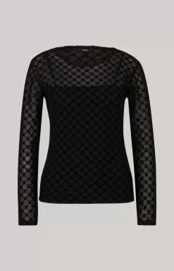 New JOOP! Long-sleeved Top in black