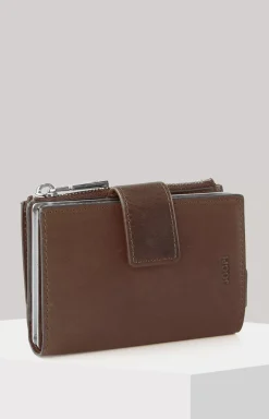Clearance JOOP! Loreto C-Four card holder in dark brown