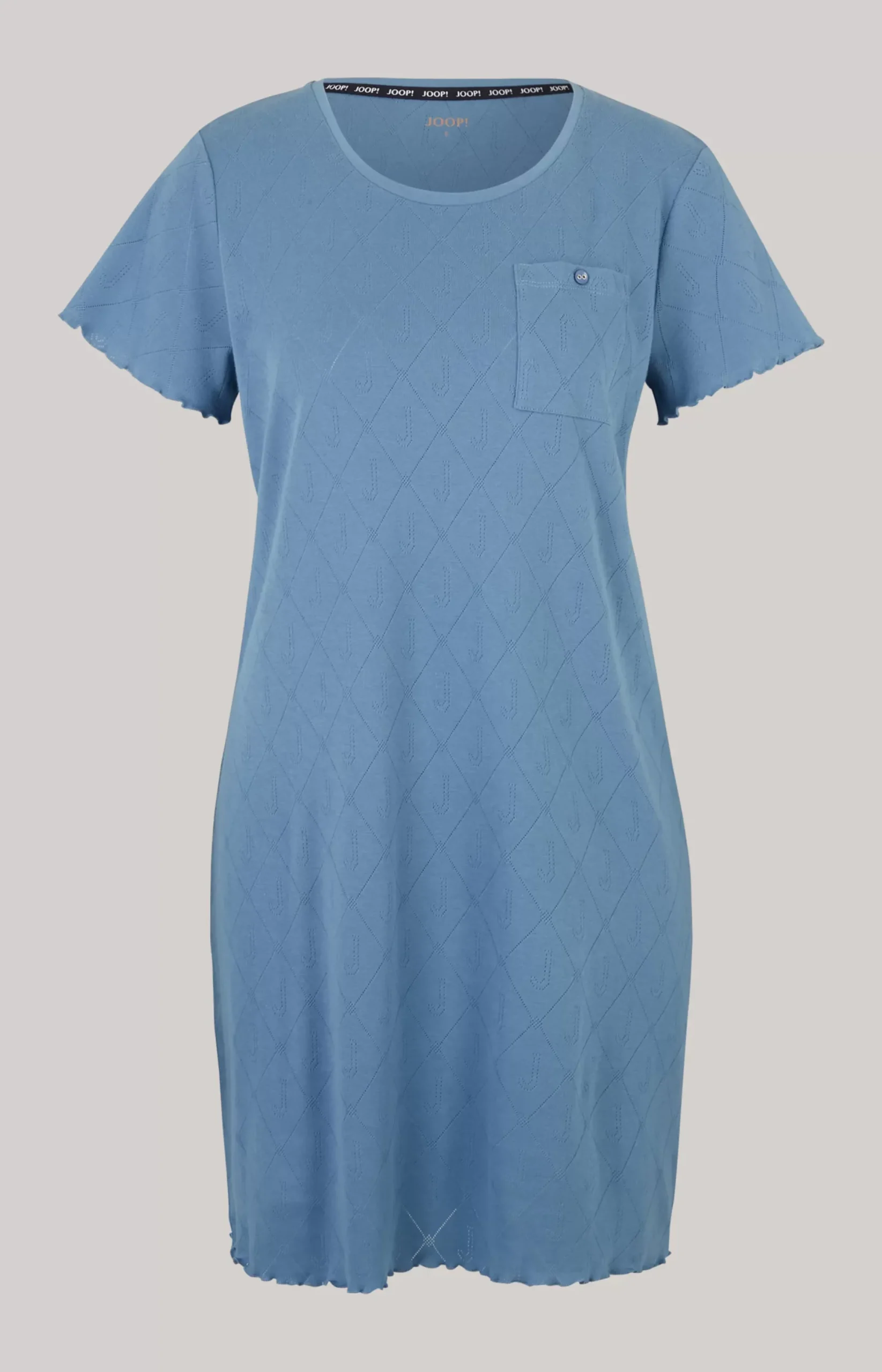 New JOOP! Loungewear Long Shirt in Ocean blue
