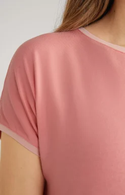 JOOP! Loungewear Shirt in Flamingo pink