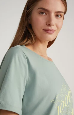 Clearance JOOP! Loungewear Shirt in Sea Grass mint
