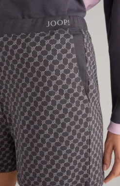 JOOP! Loungewear shorts in patterned anthracite anthracite patterned