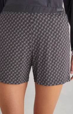 JOOP! Loungewear shorts in patterned anthracite anthracite patterned