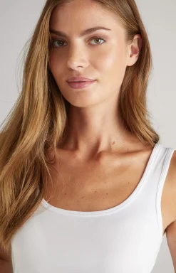 JOOP! Loungewear tank top in white color_621003-300