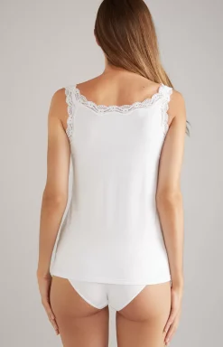JOOP! Loungewear tank top in White color_621002-300