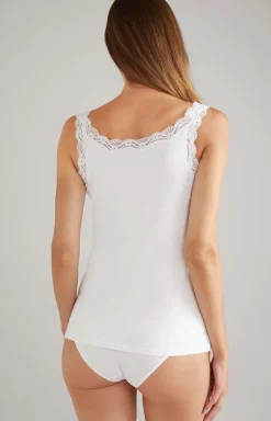 JOOP! Loungewear tank top in White color_621002-300