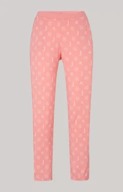 Online JOOP! Loungewear Trousers in Flamingo pink