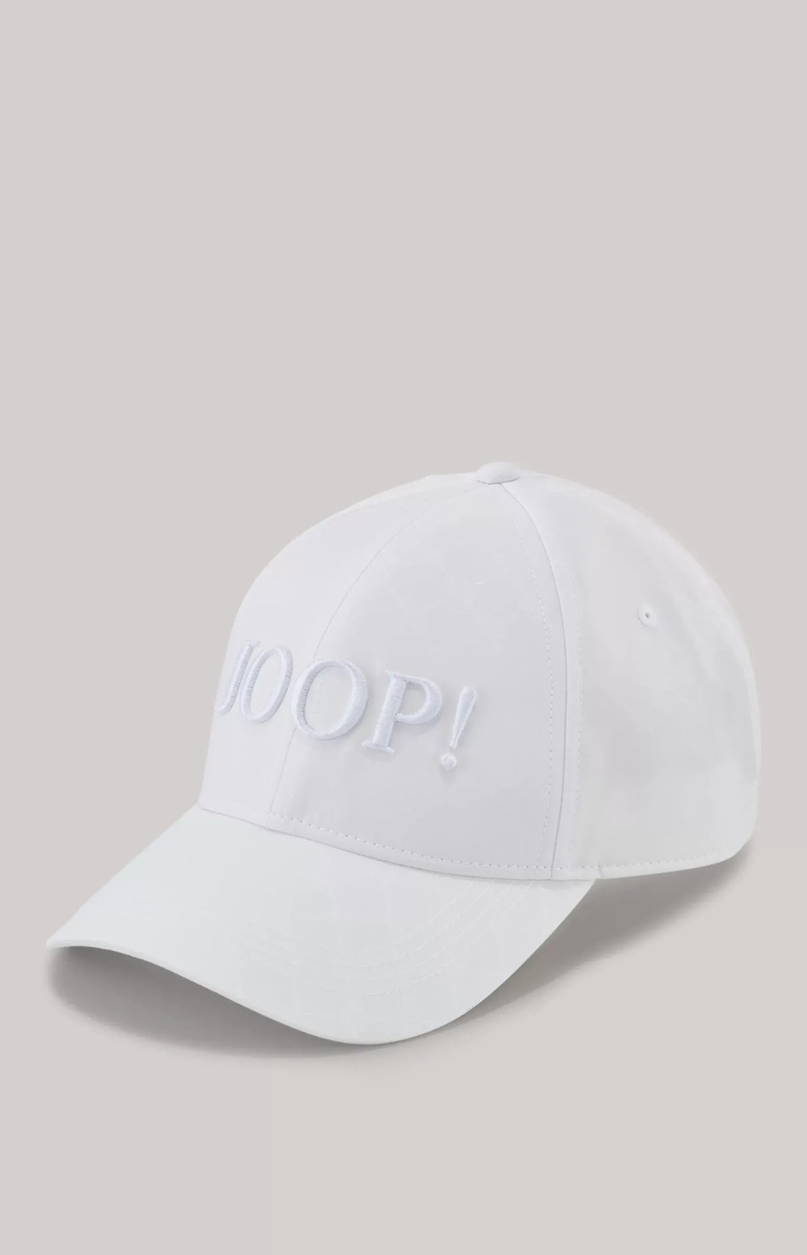 Online JOOP! Luigi cornflower Logo Cap in white