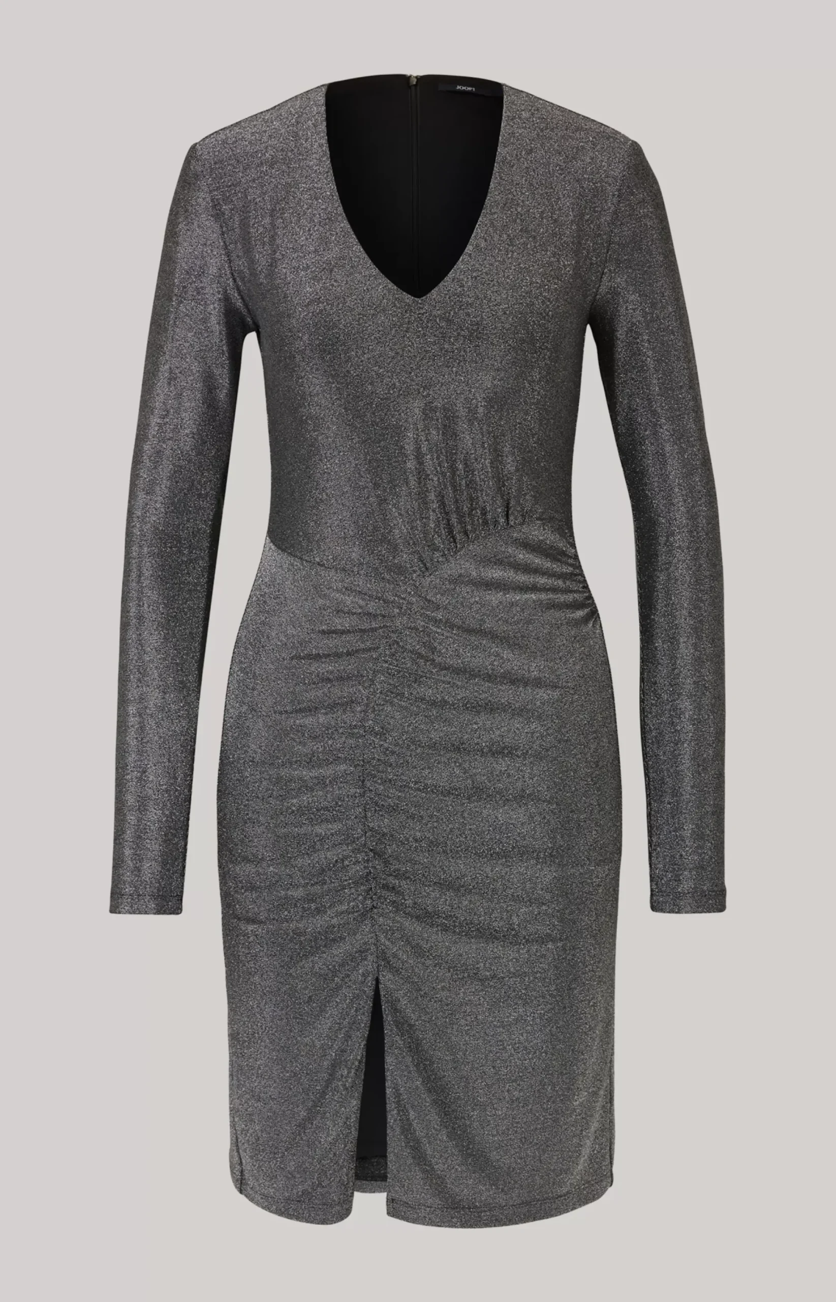 Outlet JOOP! Lurex Dress in Glittery Grey silver