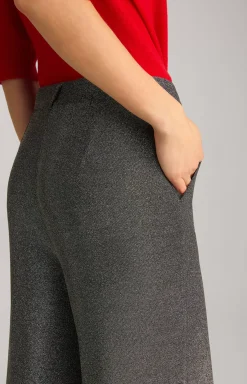 Discount JOOP! Lurex Trousers in Grey Glitter silver