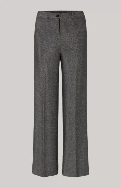 Discount JOOP! Lurex Trousers in Grey Glitter silver