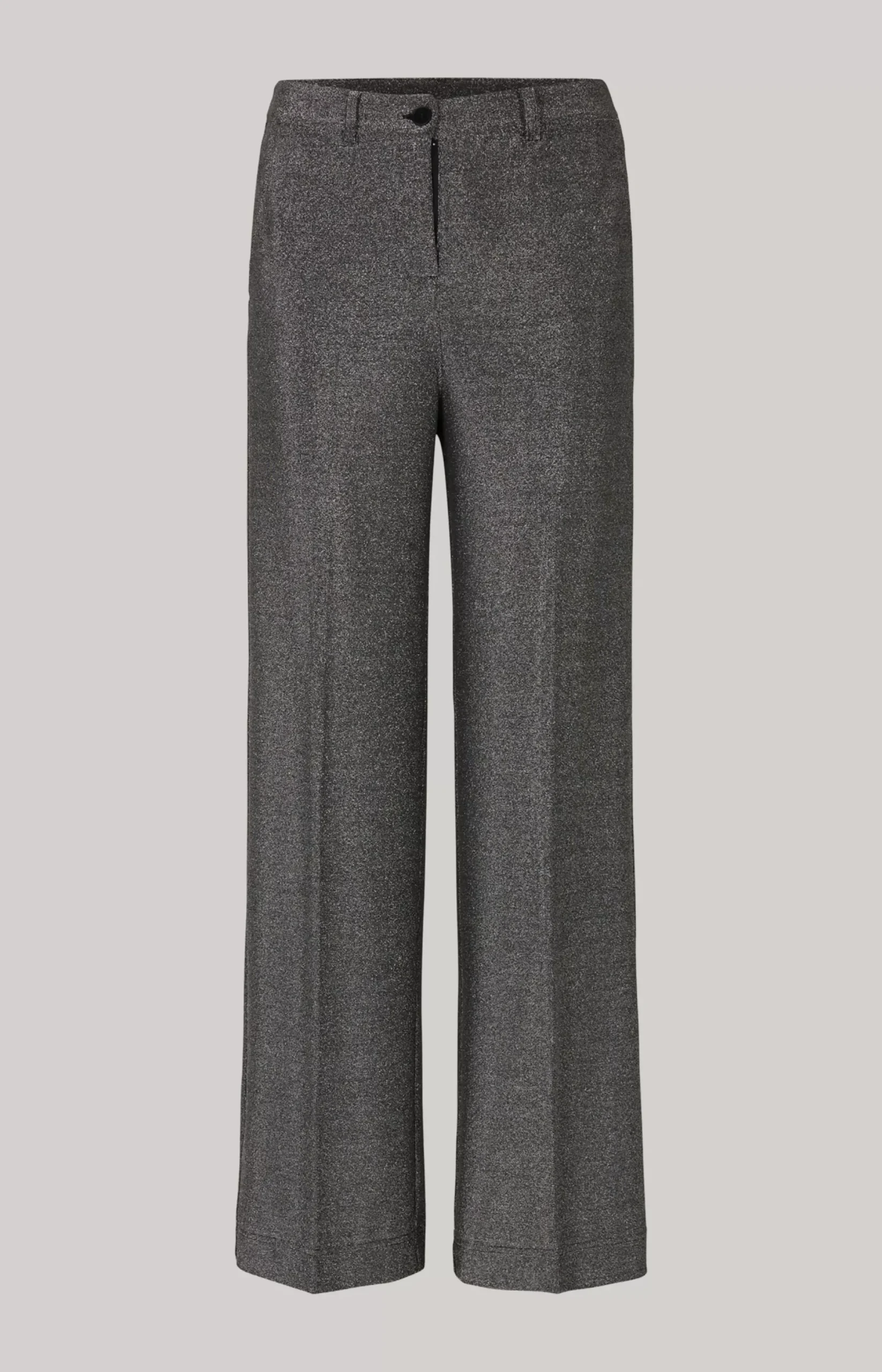 Discount JOOP! Lurex Trousers in Grey Glitter silver