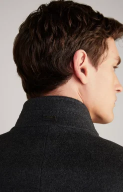 New JOOP! Maron Coat in Mottled Anthracite anthracite melange