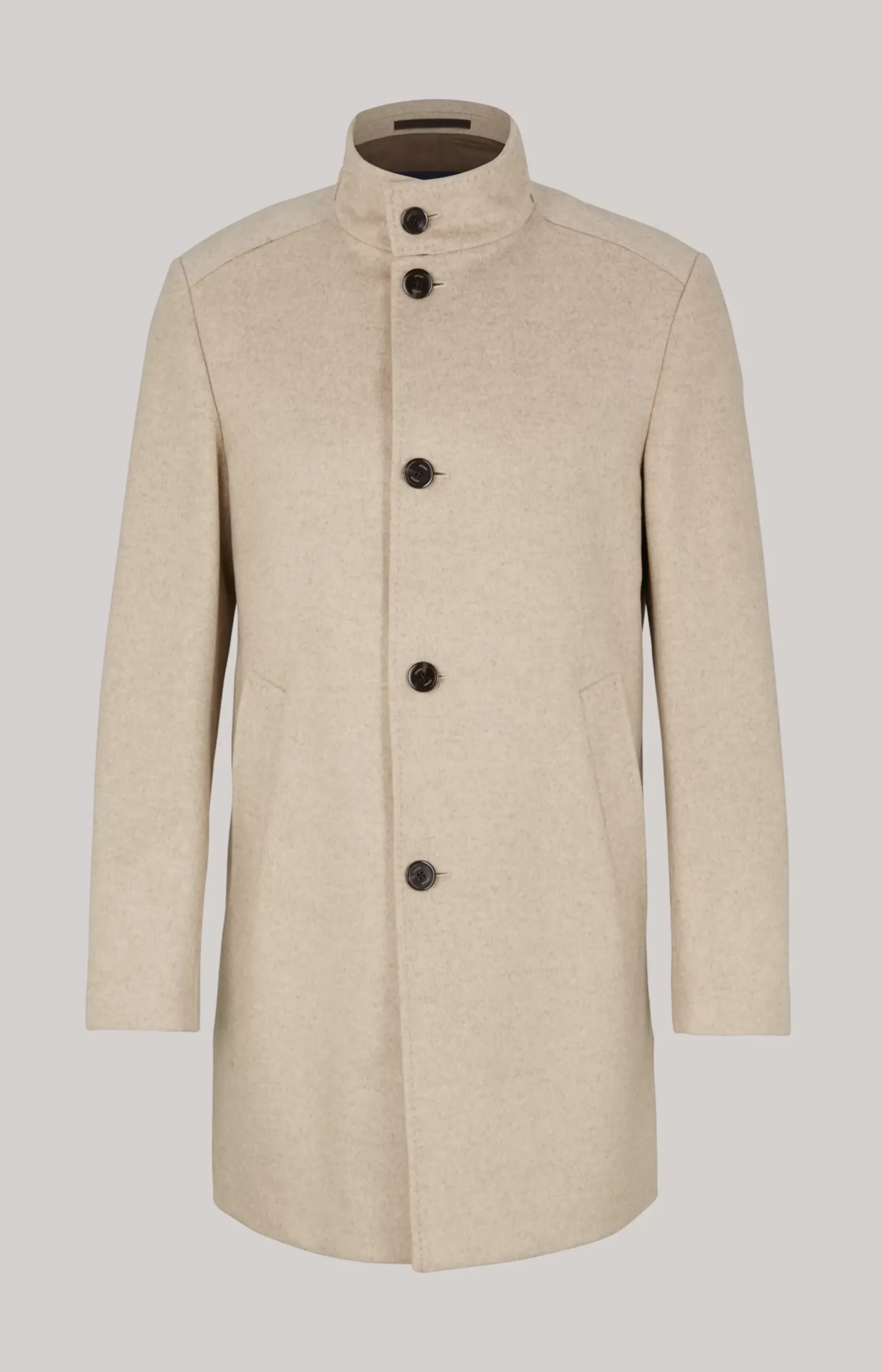 Hot JOOP! Maron Coat in Mottled Light Beige light beige flecked