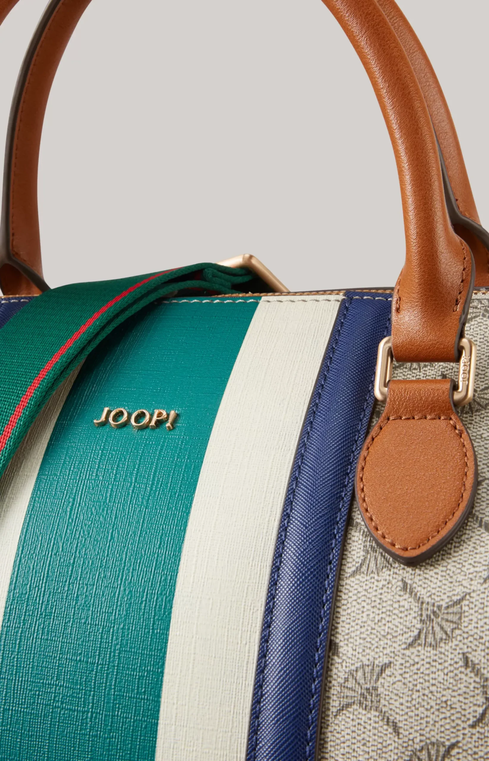 New JOOP! Mazzolino Due Aurora Weekender in Green/Tupe/Purple green/taupe/purple
