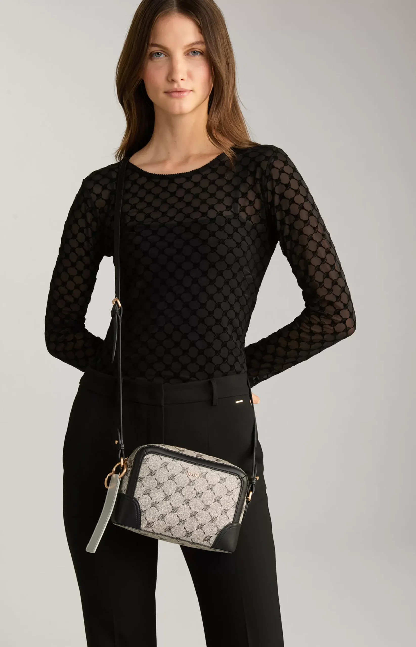 Sale JOOP! Mazzolino Edition Cloe Shoulder Bag in black/off-white