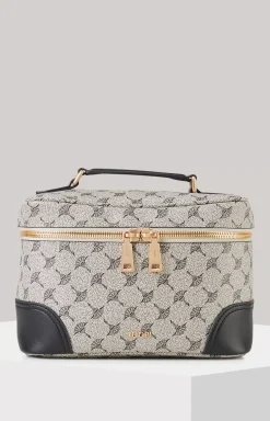 Clearance JOOP! Mazzolino Edition Flora Beauty Case in black/off-white