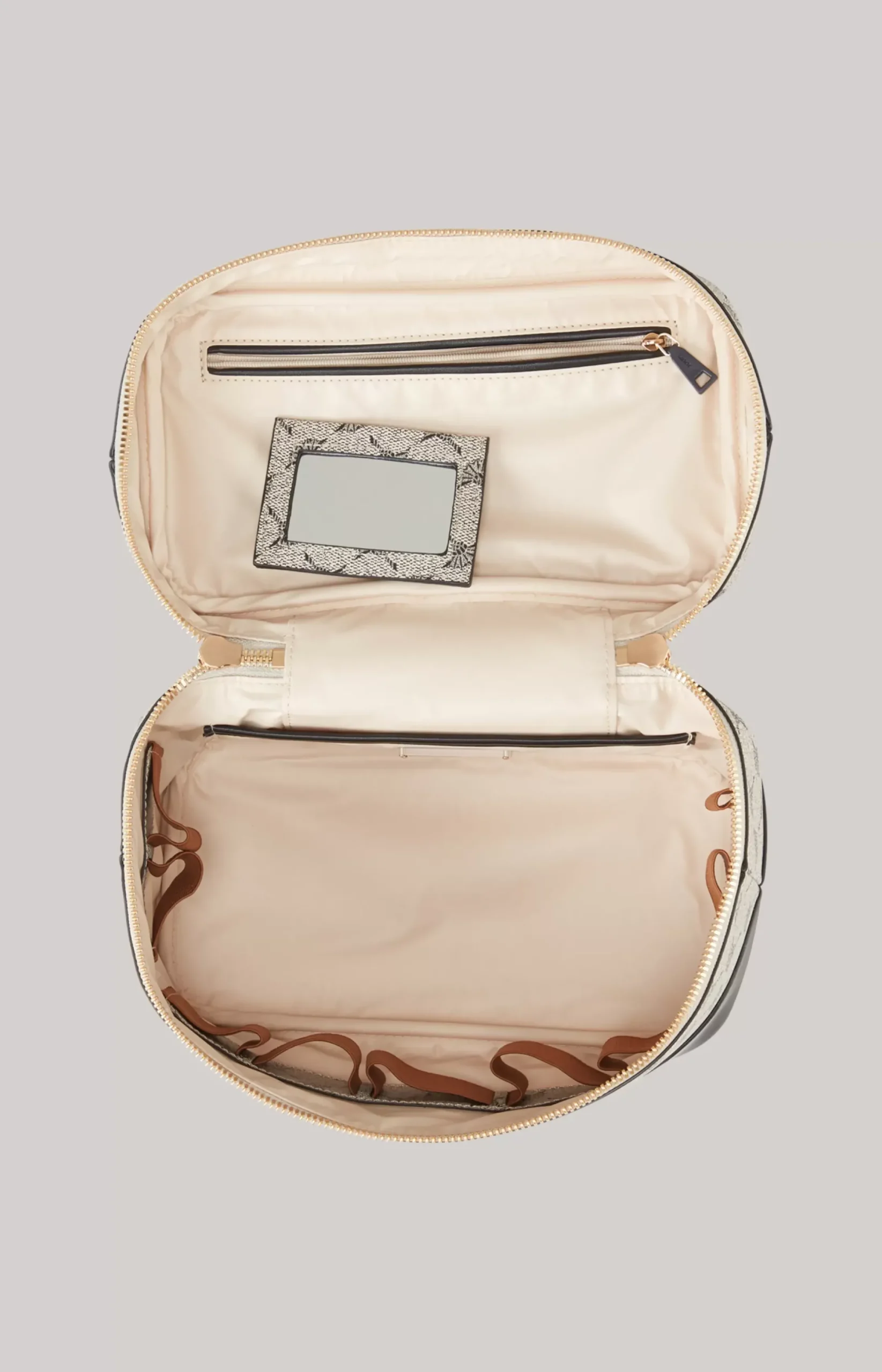 Clearance JOOP! Mazzolino Edition Flora Beauty Case in black/off-white