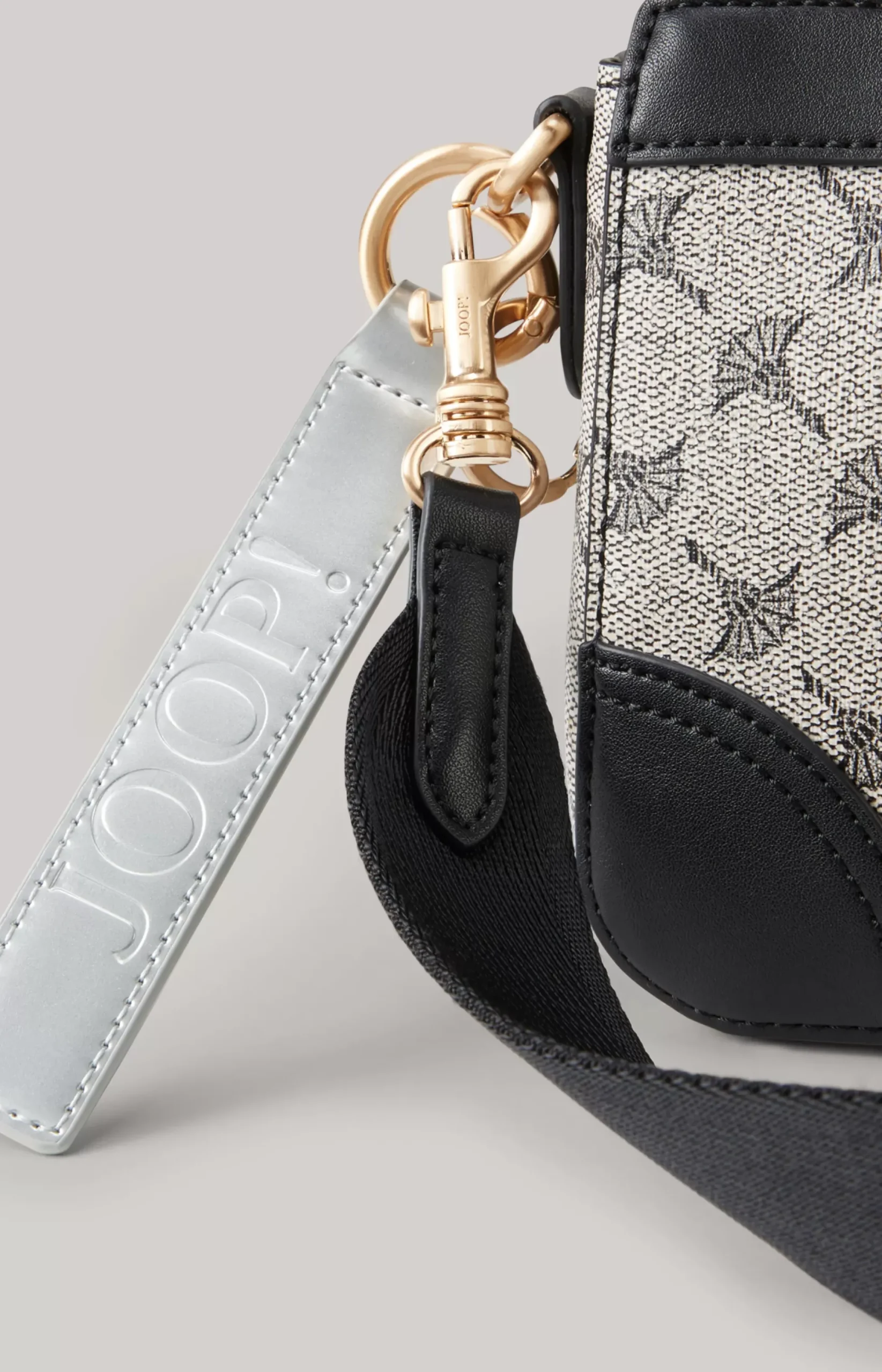 New JOOP! Mazzolino Edition Jasmina Shoulder Bag in /Grey Black