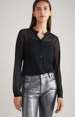 JOOP! Mesh Blouse in black
