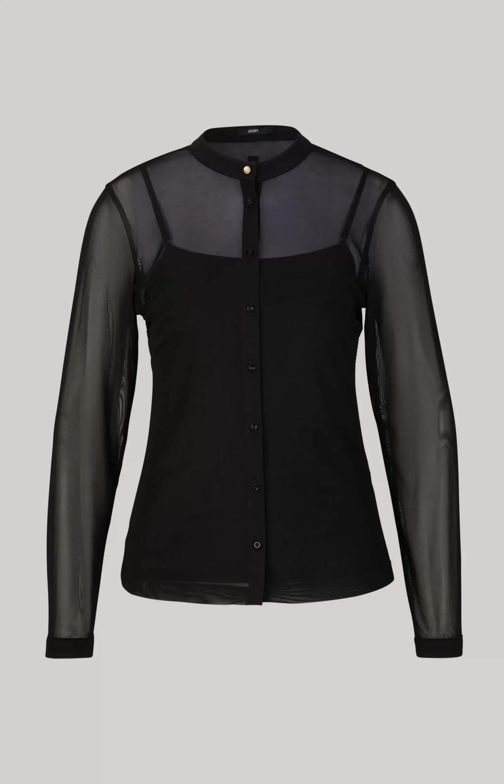 JOOP! Mesh Blouse in black