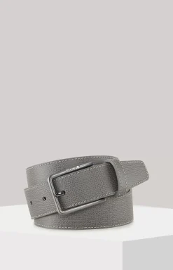 Hot JOOP! Mixed Leather Belt in grey