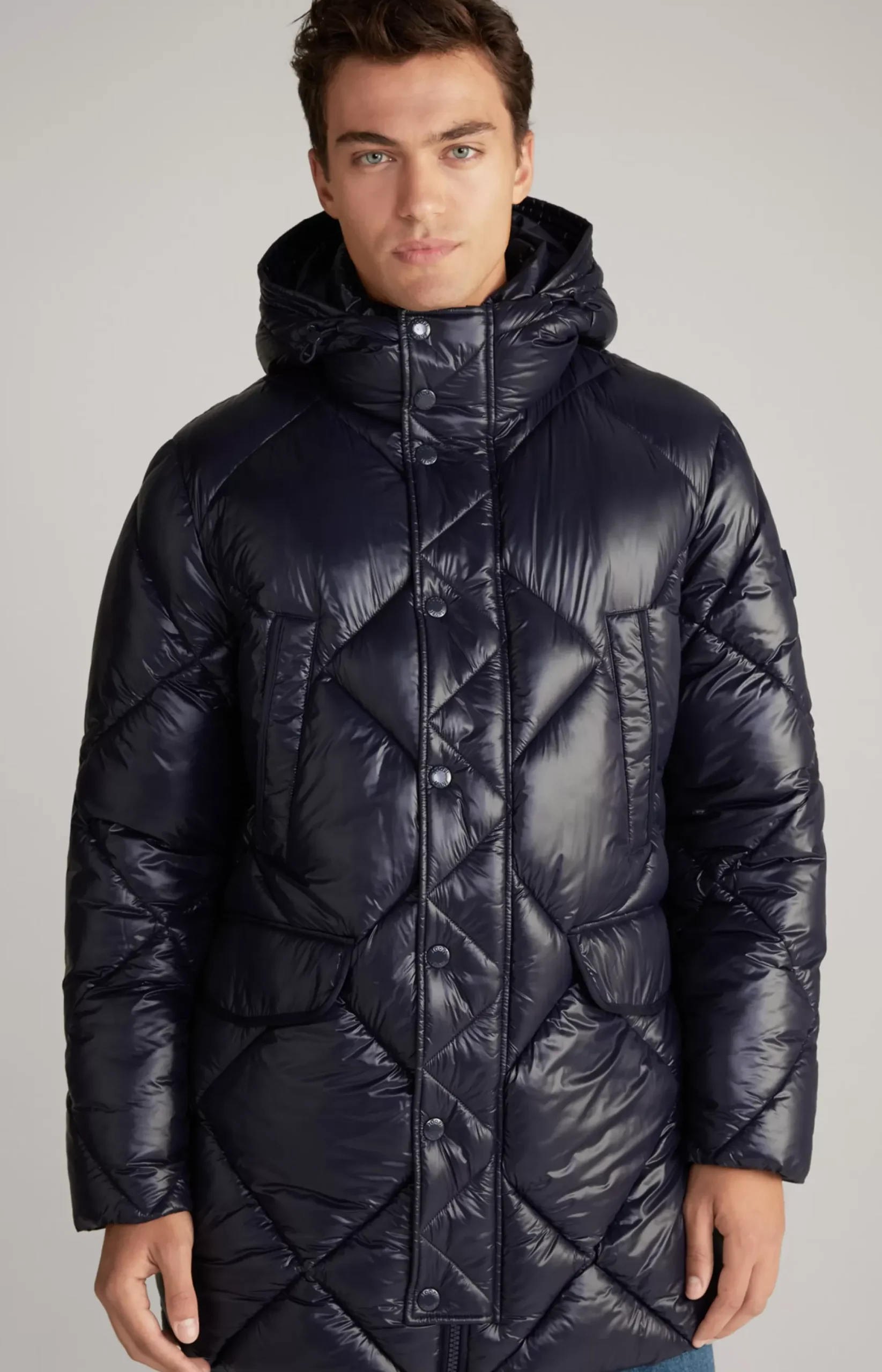 Clearance JOOP! Morito Quilted Coat in Navy dark blue