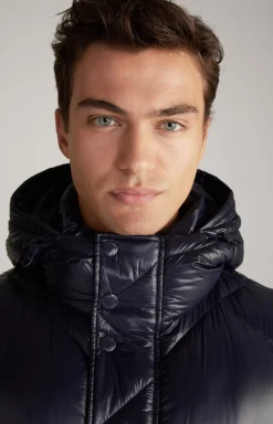 Clearance JOOP! Morito Quilted Coat in Navy dark blue