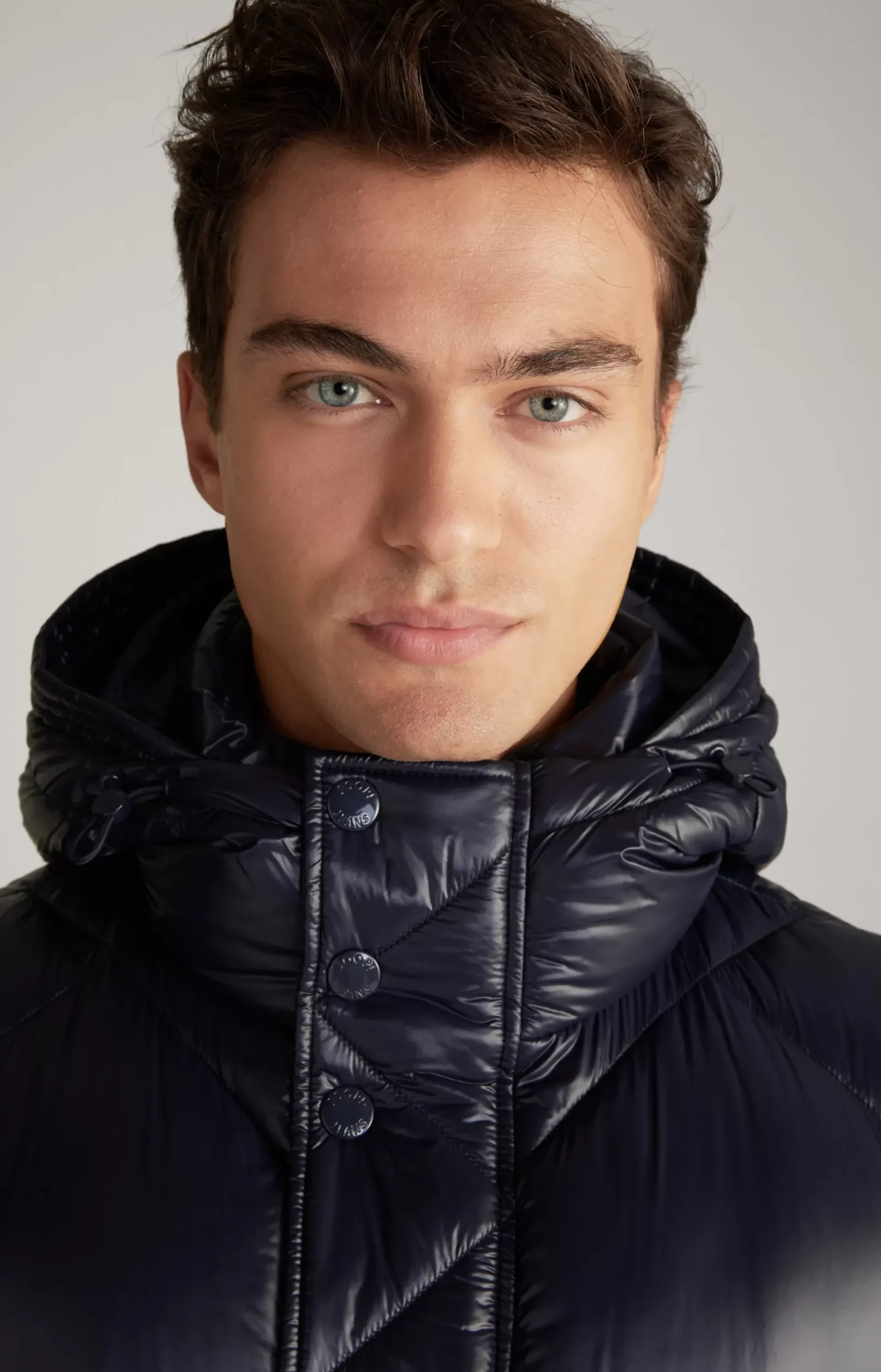 Clearance JOOP! Morito Quilted Coat in Navy dark blue
