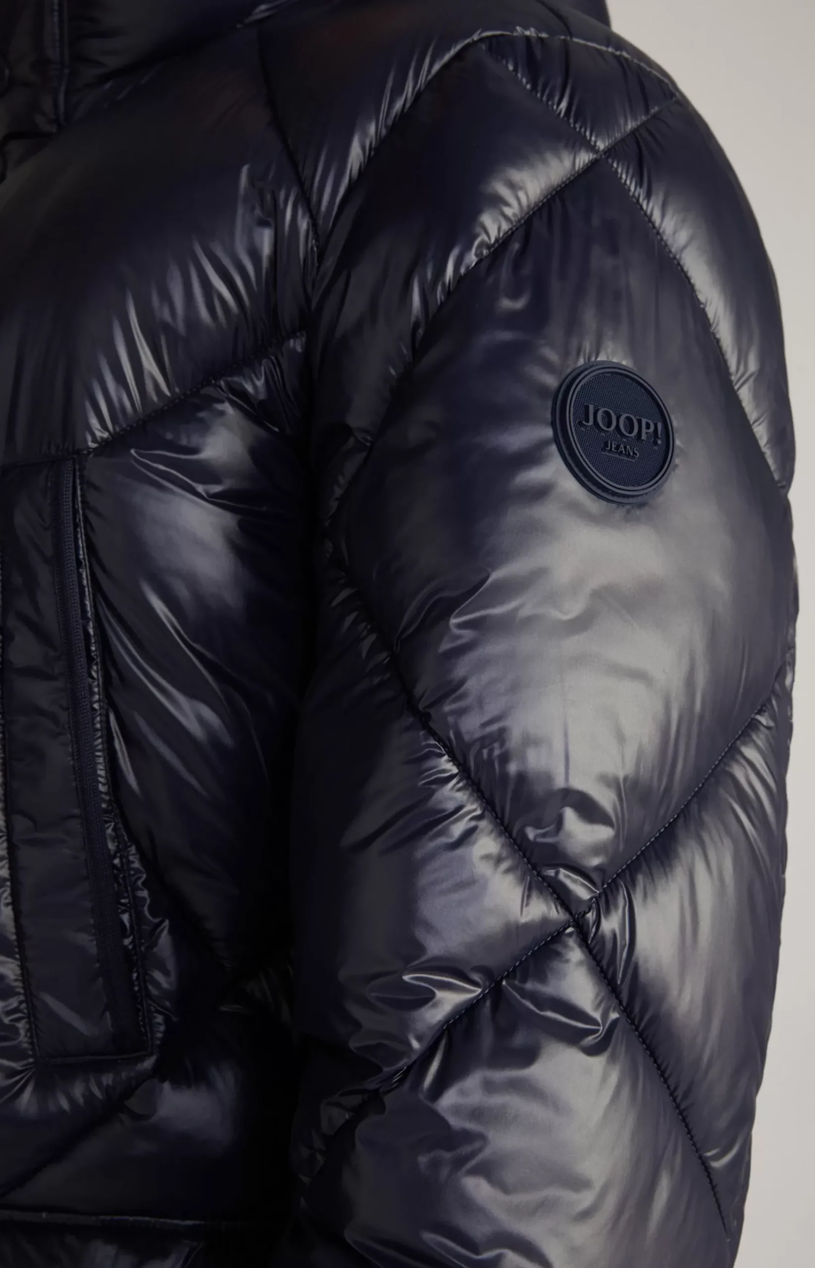 Clearance JOOP! Morito Quilted Coat in Navy dark blue