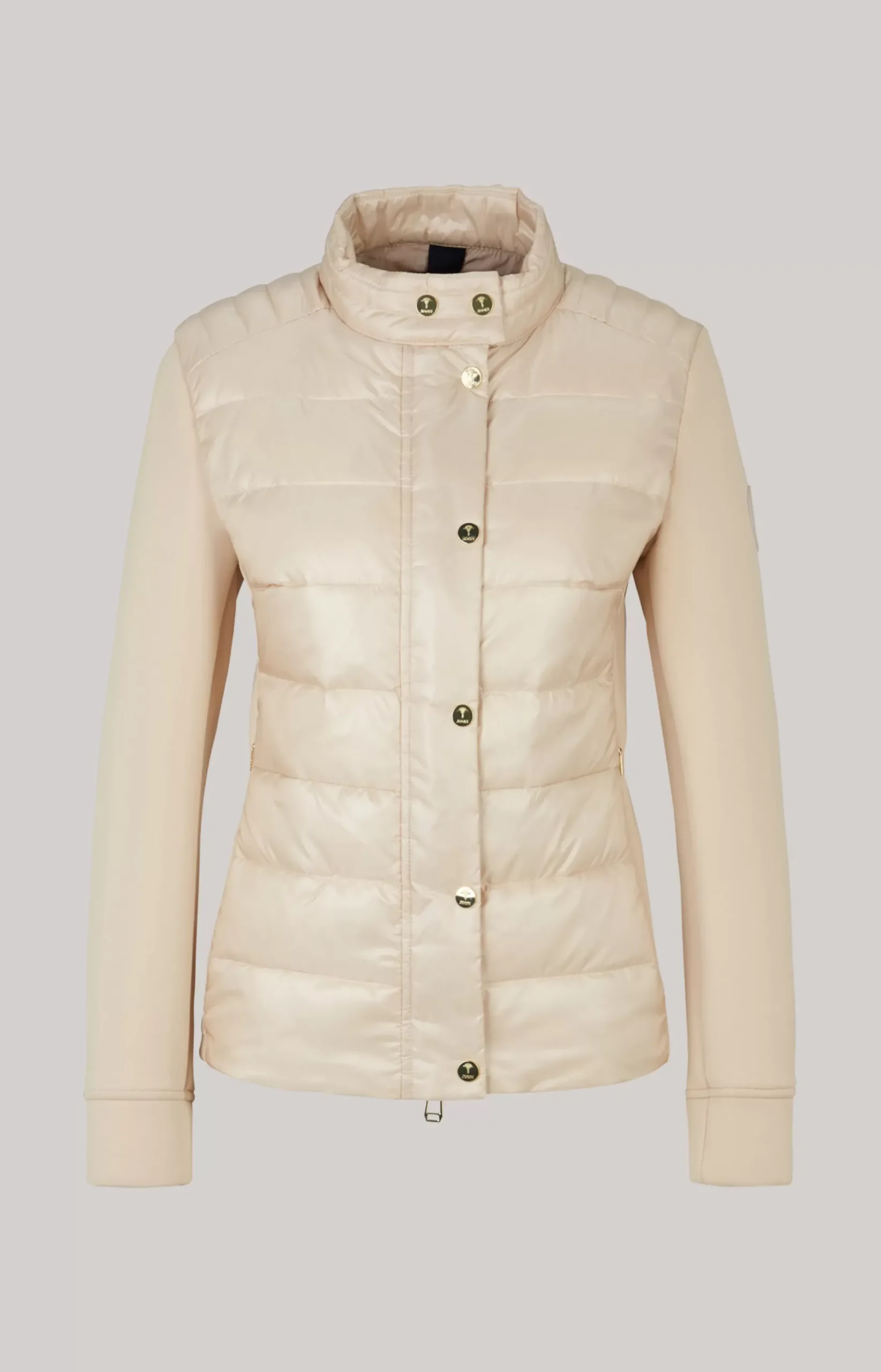 JOOP! Neoprene Jacket with Quilting in Champagne nude