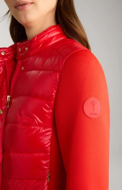 Discount JOOP! Neoprene Jacket with Quilting in red