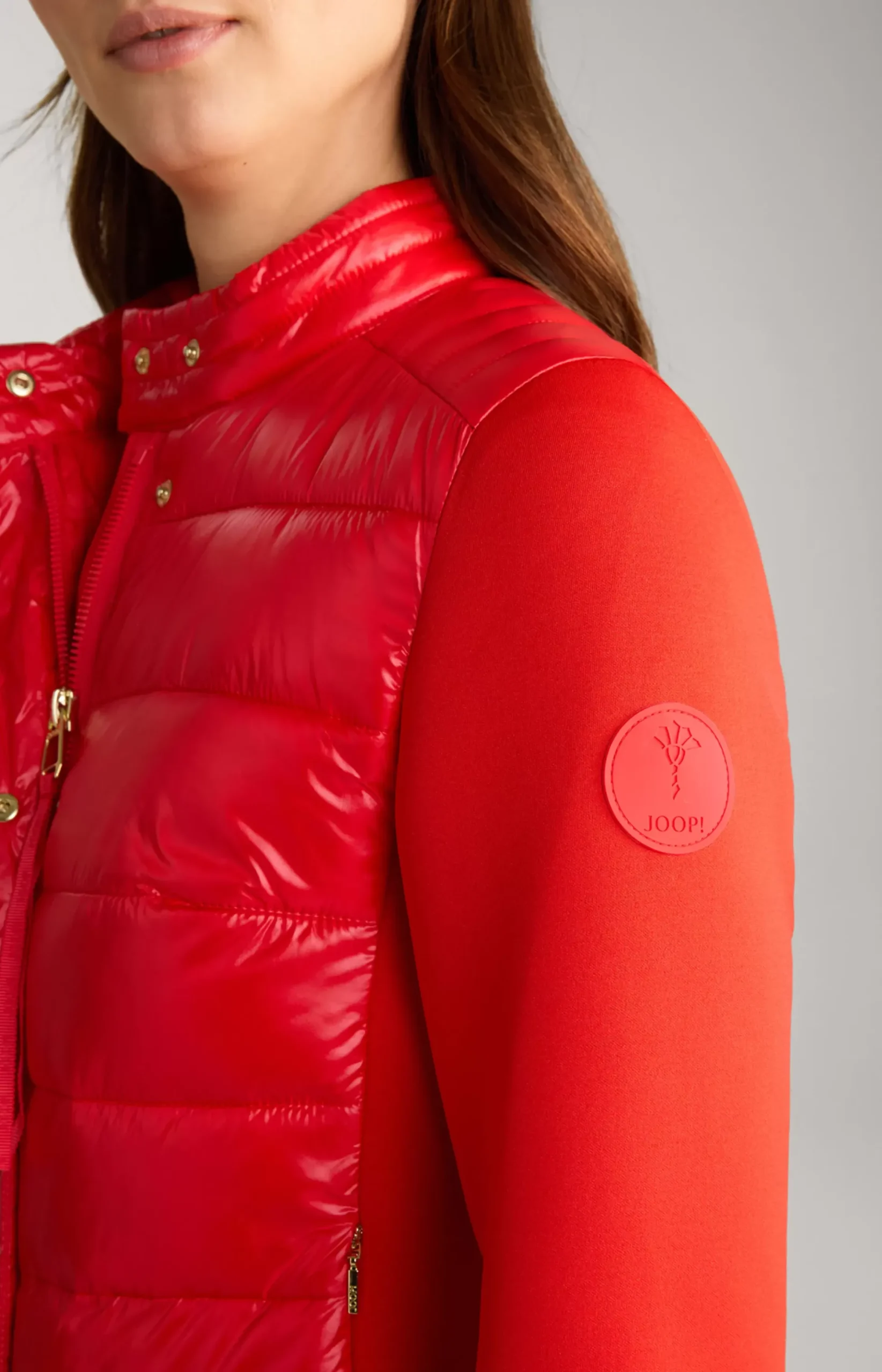 Discount JOOP! Neoprene Jacket with Quilting in red