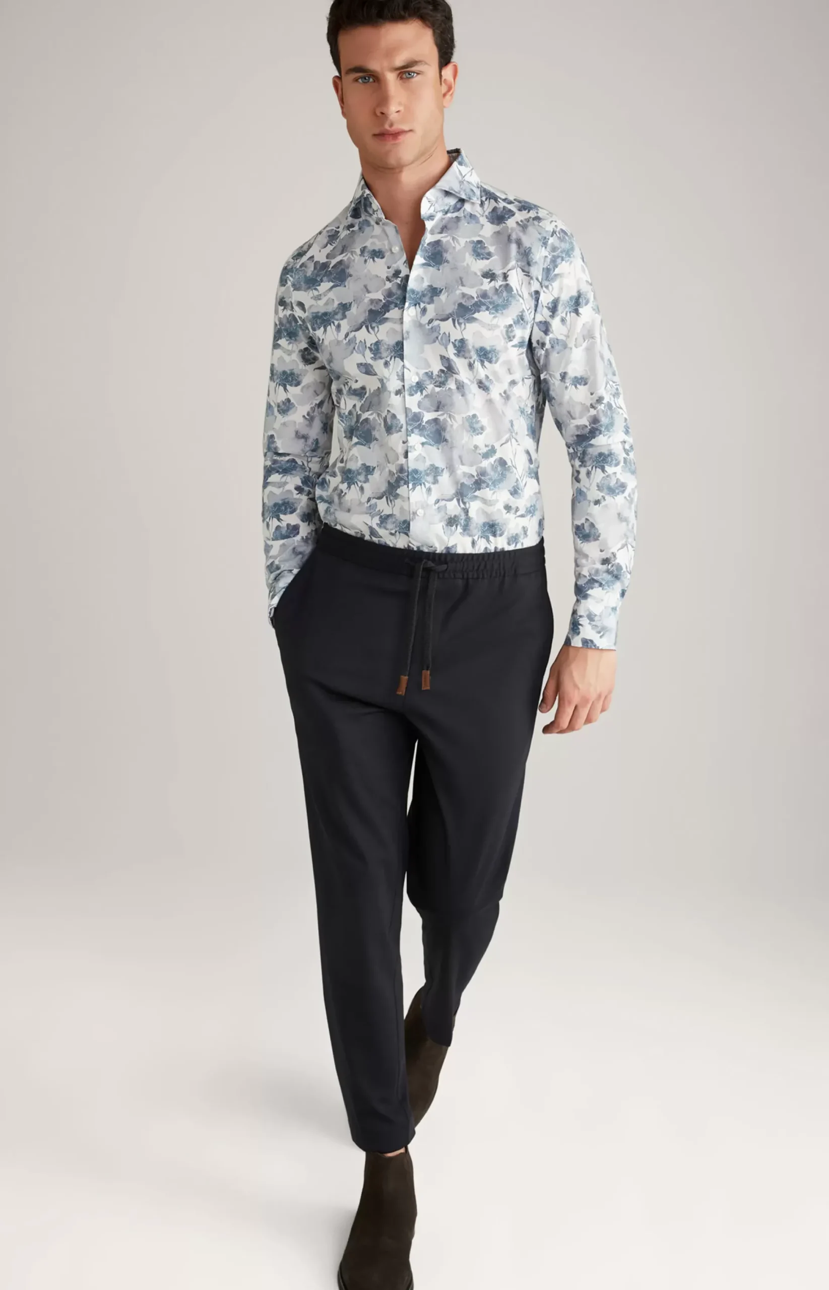 Sale JOOP! Pai Shirt in a Blue Pattern blue patterned