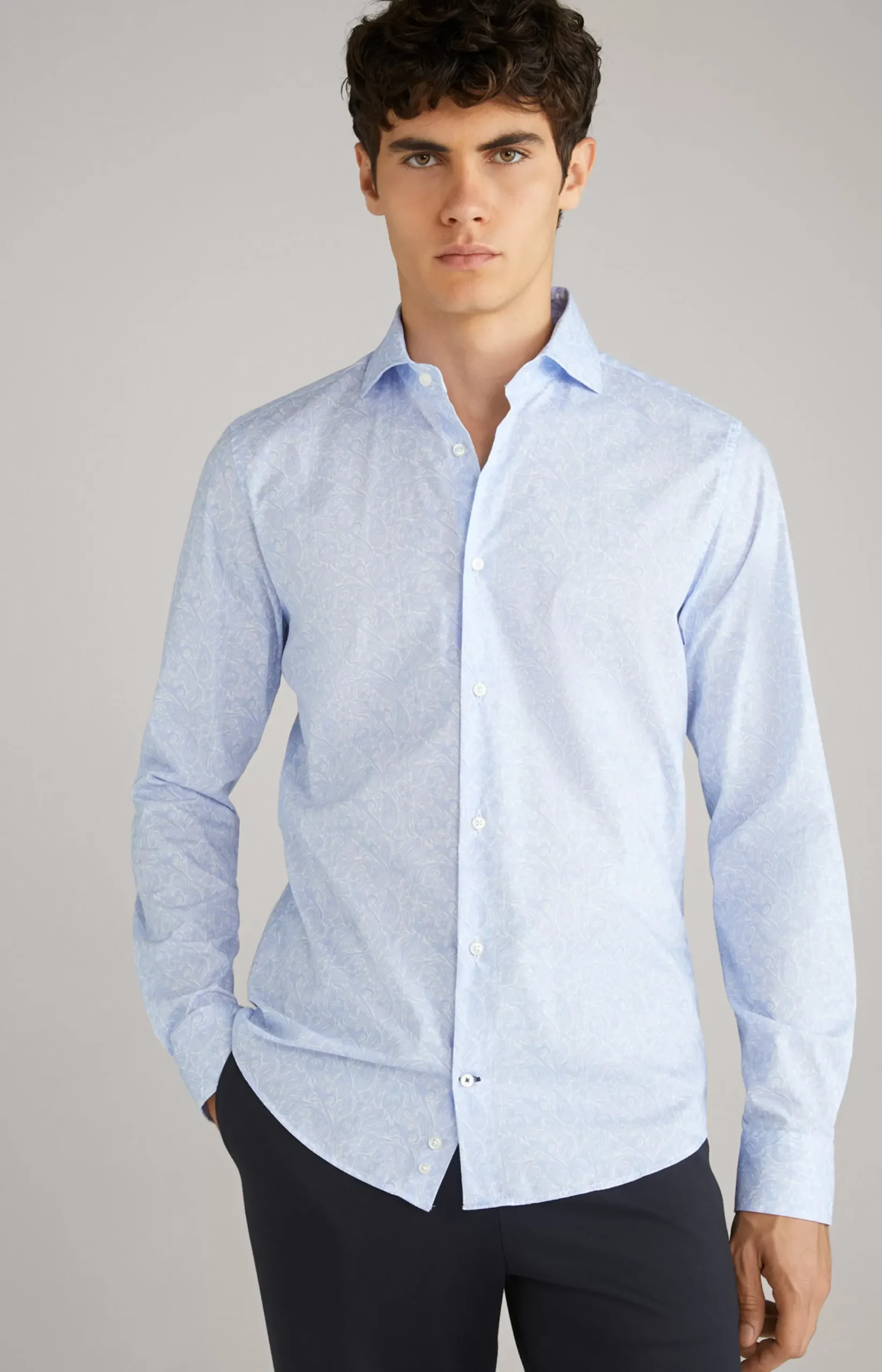 Outlet JOOP! Pai Shirt in a Pattern pastel blue