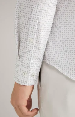 Outlet JOOP! Pai Shirt in a Pattern white/light blue