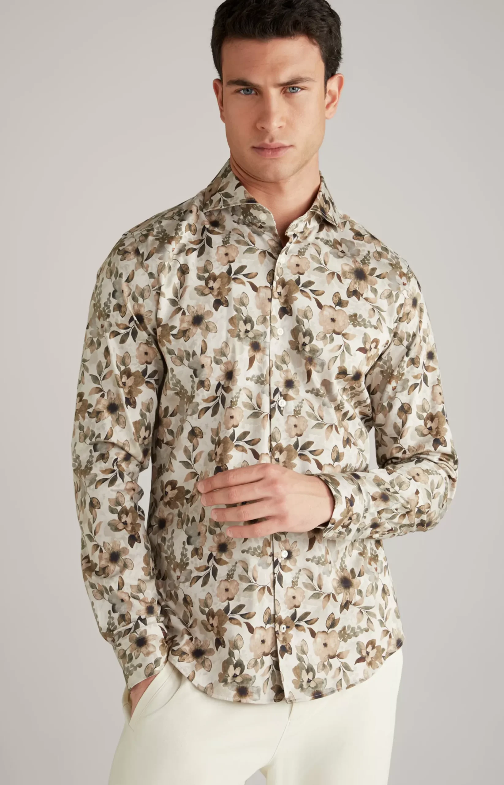 JOOP! Pai Shirt in beige/brown