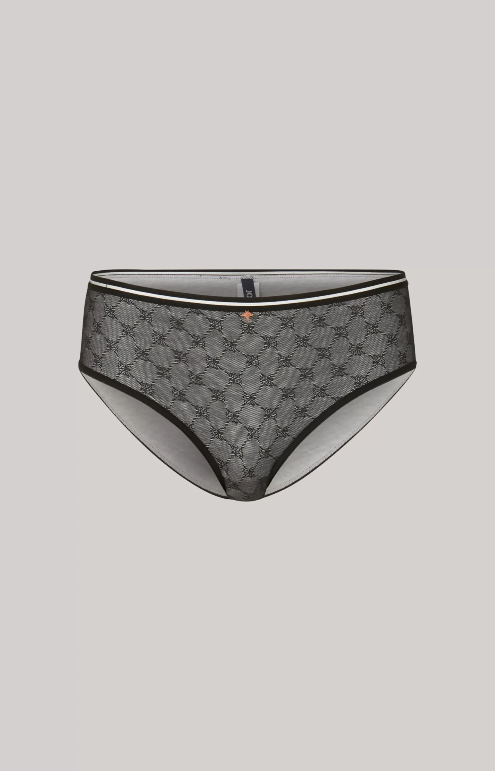 Clearance JOOP! Panty in light grey melange/black