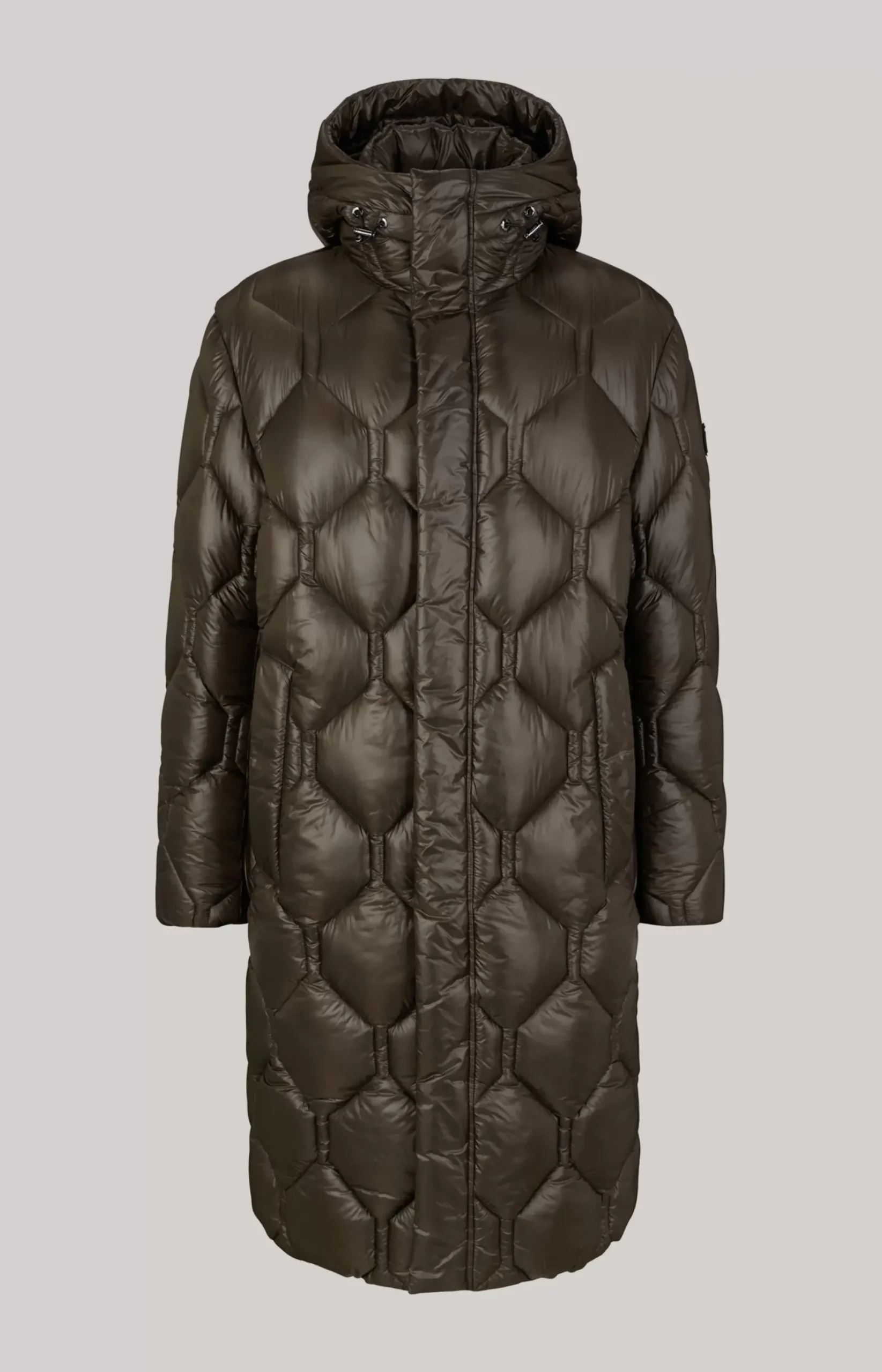 JOOP! Percy Quilted Coat in khaki